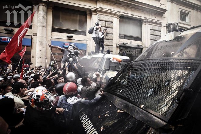 16 души пострадаха при сблъсъците в Рим