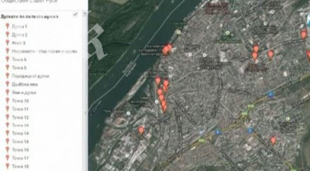 шофьори създадоха карта дупките русе