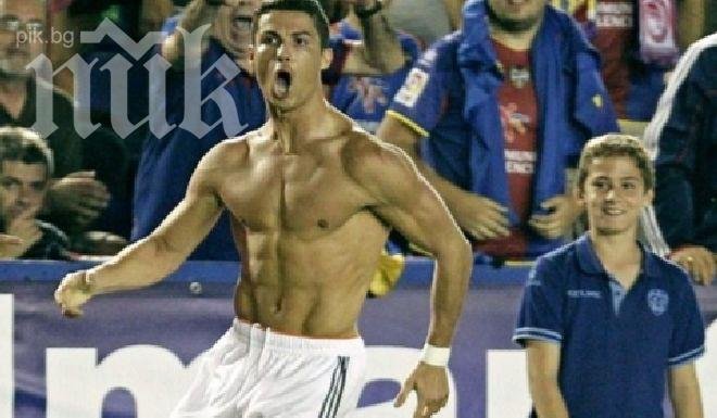 Роналдо лъсна по бельо в Мадрид