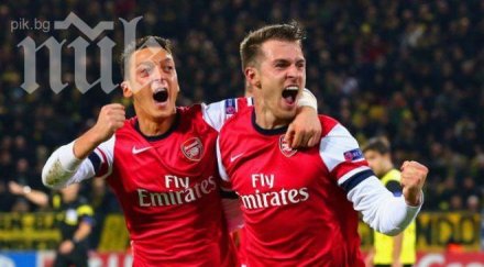 холандски рефер помогна арсенал върне борусия дортмунд