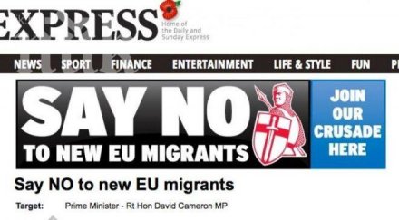 британски таблоид събира подписка български румънски работници