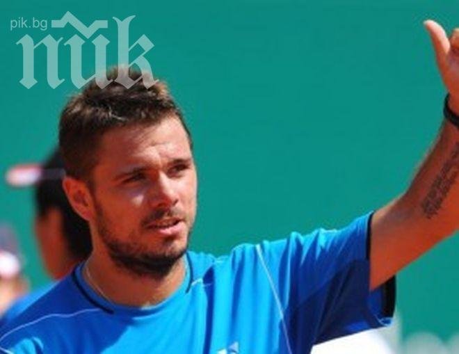 Вавринка откри Финалите на световния тур с победа над Бердих