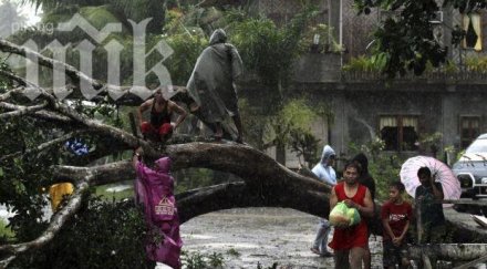 тайфунът хайян взе три жертви
