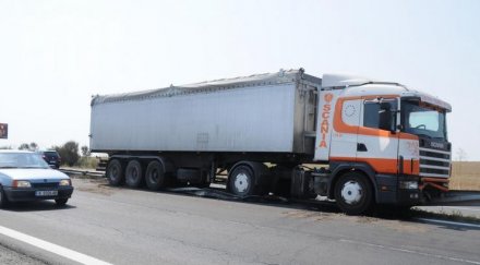 летящ тир спука гума натресе мантинелата хемус