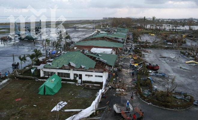 Над 1200 жертви взе тайфунът-убиец във Филипините