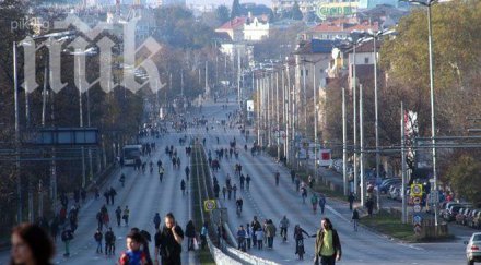протестиращите блокираха кръговото кръстовище четвърти километър