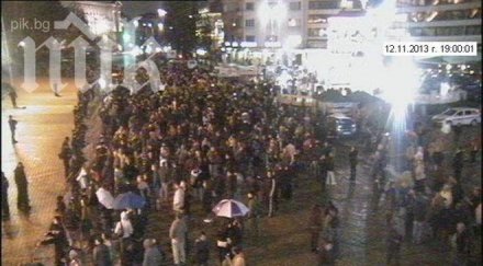 мвр момента арестувани протестиращи половината жени