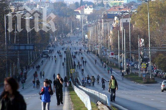 Протестиращите блокираха кръговото кръстовище на Четвърти километър