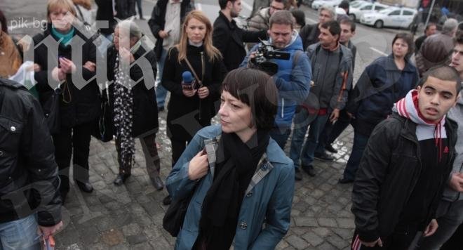 Съпругата на Прокопиев в челото на протеста