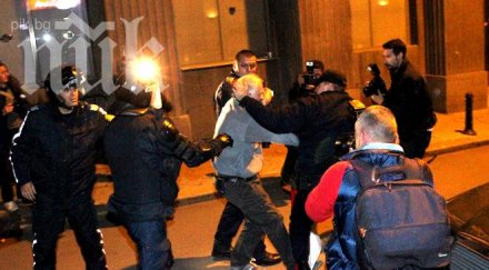 арестуваха активист герб заради протеста