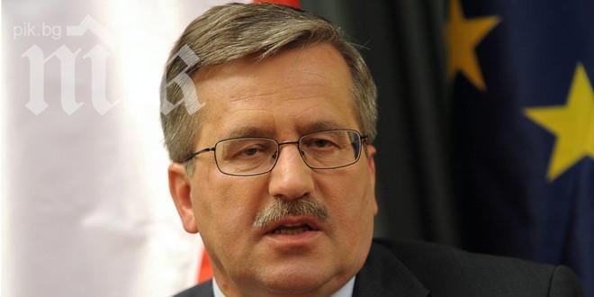 Полският президент се извини на Русия за инцидента с руското посолство