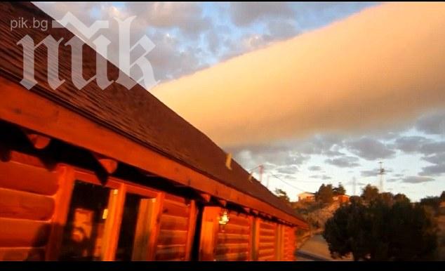 Какво става? Загадъчен облак вещае апокалипсис! Америка в шок! /уникално видео/