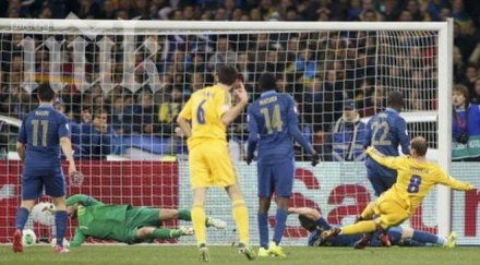 украйна шокира франция докосва мондиала