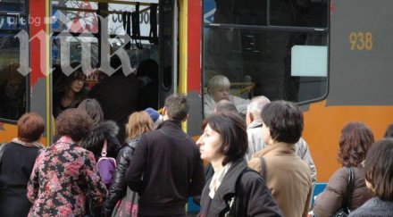 задръствания бавят градския транспорт софия