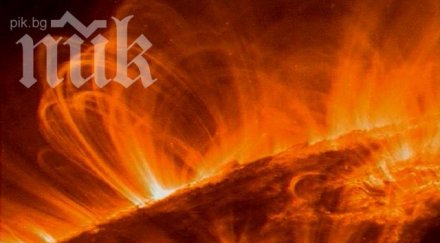 полюсите слънцето разменят удрят спътниците