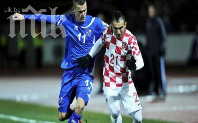 Хърватия не би 10 исландци, интригата е жива