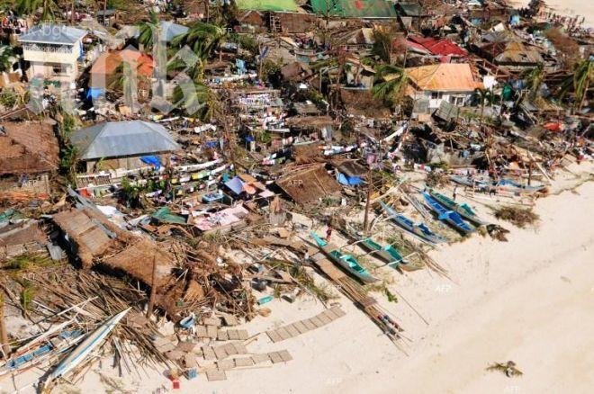 Броят на жертвите на Хаян достигна близо 4000 души