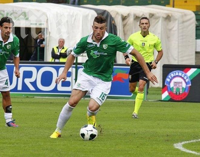 Андрей Гълъбинов продължава отличното си представяне в Серия Б