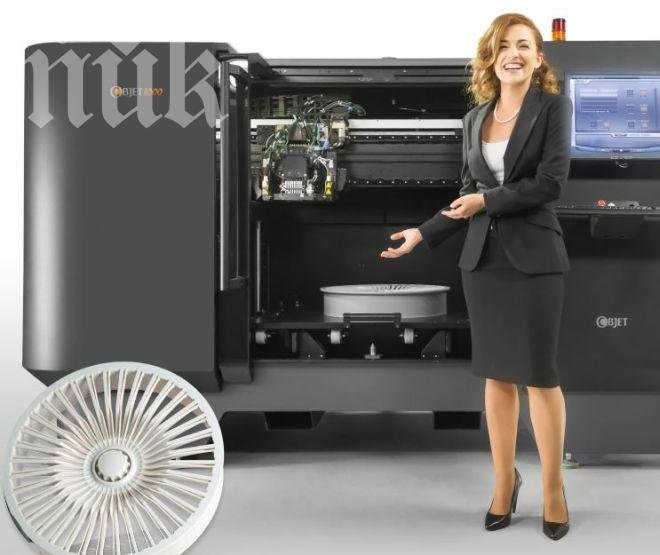 Изумителни машини принтират триизмерни тела