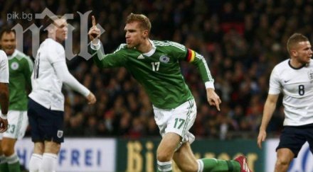 безпомощният тим англия без нито един удар вратата германия