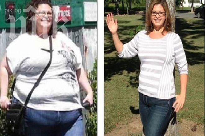 Американка свали над 100 килограма с DVD упражнения