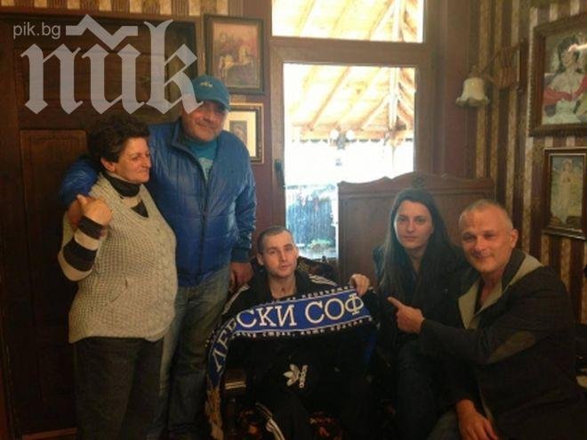 Сините фенове занесоха над 10 000 лева на Дарин, Пелето му вдъхва кураж