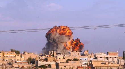 сирийски бомби летяха 150 метра турция