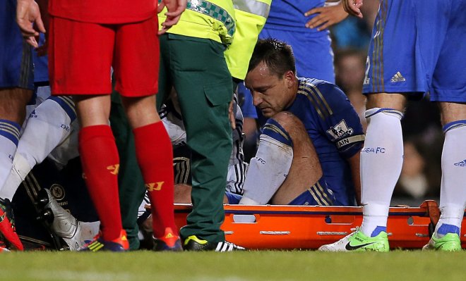 Тери се размина с ужасяваща контузия