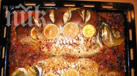 шаранът скача поне лева никулден