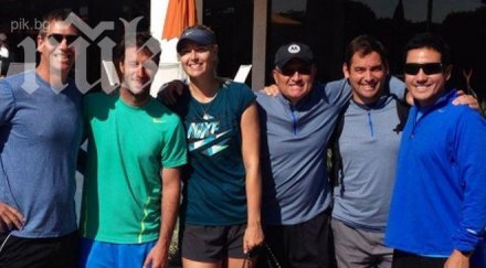 мария шарапова обяви официално новия треньор