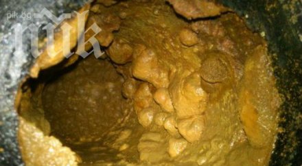 ужас такава тръба тече чешмяната вода пием снимка видео