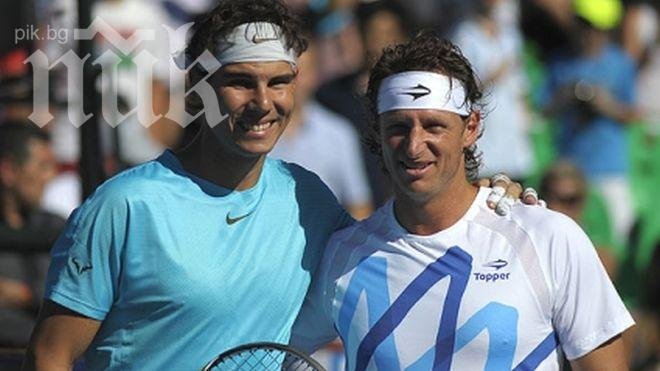 Надал и Налбандян сътвориха велико шоу пред 10 000 зрители в Буенос Айрес