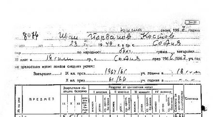 пик вижте дипломата иван костов четворка математика тройка биология станал доцент