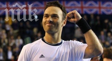 британски тенисист пребори рака връща корта