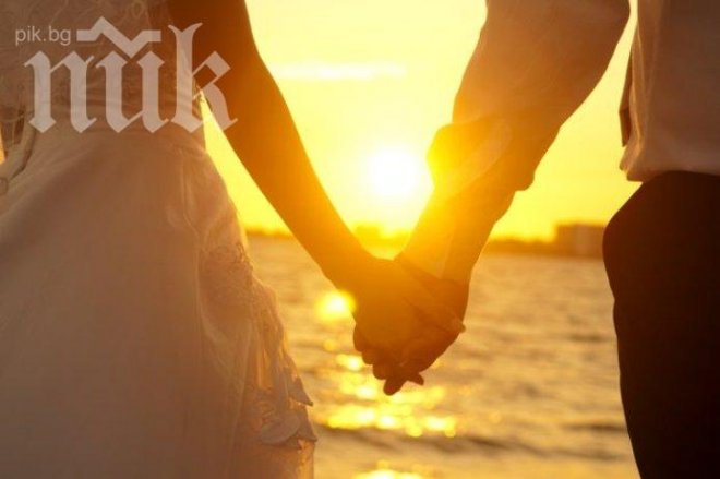 Любовен тест показва истинските чувства на младоженците