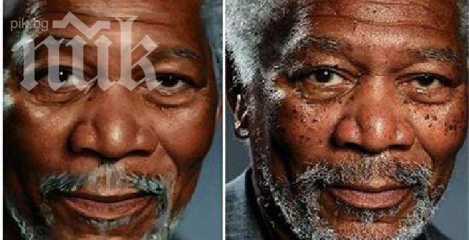 Шедьовър! Изумителна рисунка на Морган Фрийман с iPad Air 