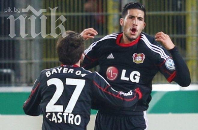 Леверкузен пречупи Фрайбург, Олич герой за Волфсбург