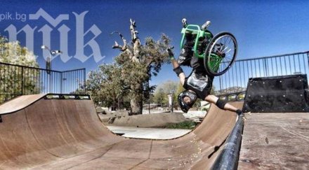 уникално момче инвалидна количка прави чудеса видео