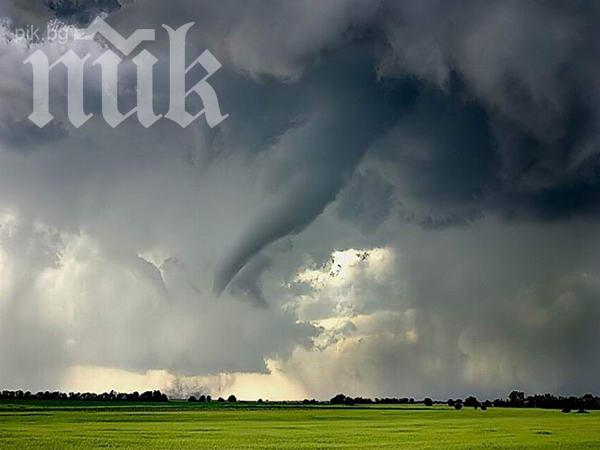 Удари ни ураганът от Европа! БАН: Бъдете внимателни! Вятърът утре ще е със скорост 120 км/ч!