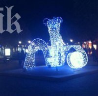 Мегагаф на общината! Огромен светещ фалос цъфна насред 