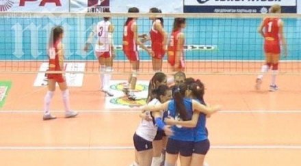левски разби цска женското волейболно дерби купата
