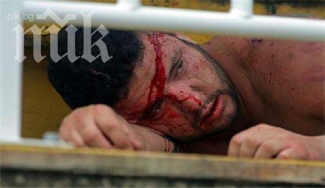 Светът в шок след опит за убийство на мач в Бразилия (снимки)