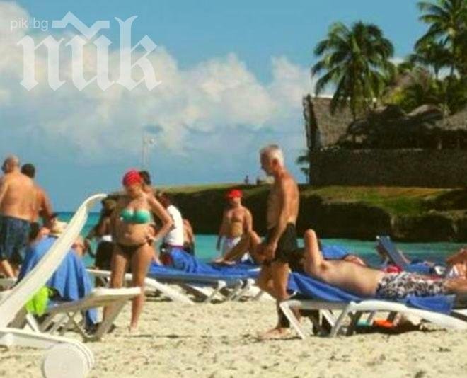 Суперсензация! Само в ПИК! Ексклузивни кадри на Волен Сидеров от плажа Варадеро в Куба! (уникални снимки)