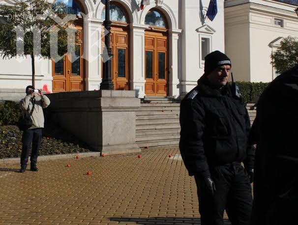 Застраховат парламента срещу протести 