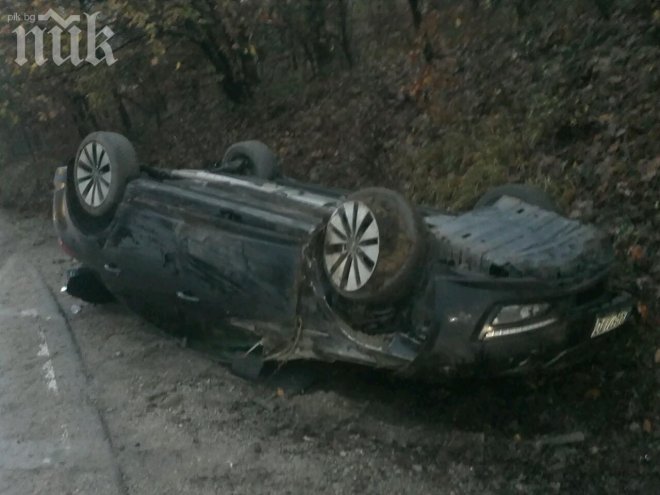 Пиян шофьор катастрофира в Нови хан