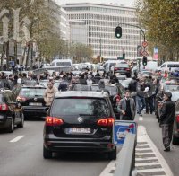 Вълна от протести блокираха Брюксел