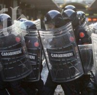 Сблъсъци между демонстранти и полиция в Рим
