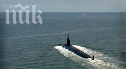 американска подводница изстреля безпилотен самолет
