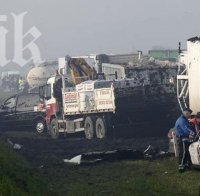 Адска верижна катастрофа от 20 коли край Белград, 8 души са ранени