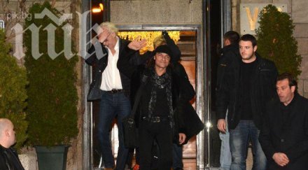 легендарните scorpions кацнаха летище софия